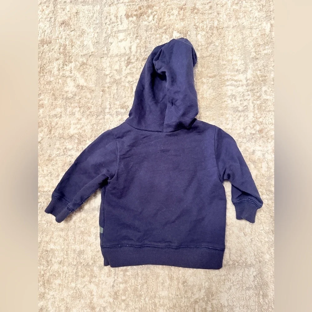 Carter's Blue Hoodie with Dinosaur Design size 6M